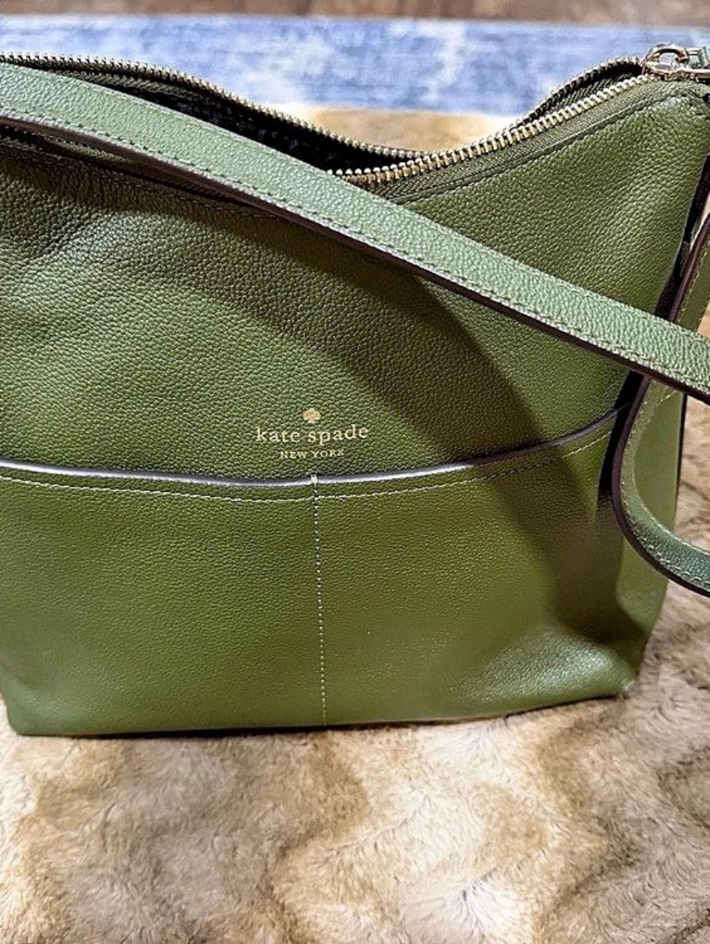 Kate Spade Bailey Green Crossbody Bag